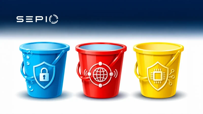 3 buckets