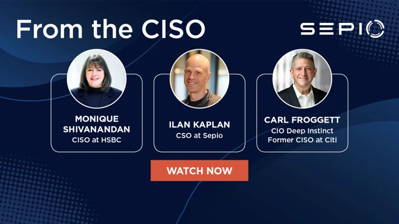 Webinar from the CISO Financial Services