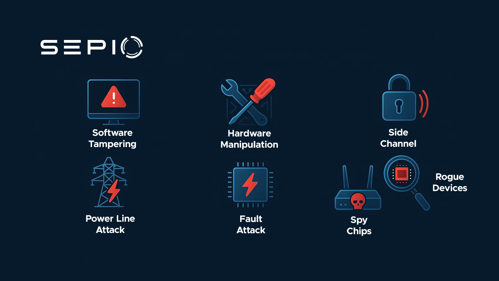 Supply chain attacks can target software and hardware