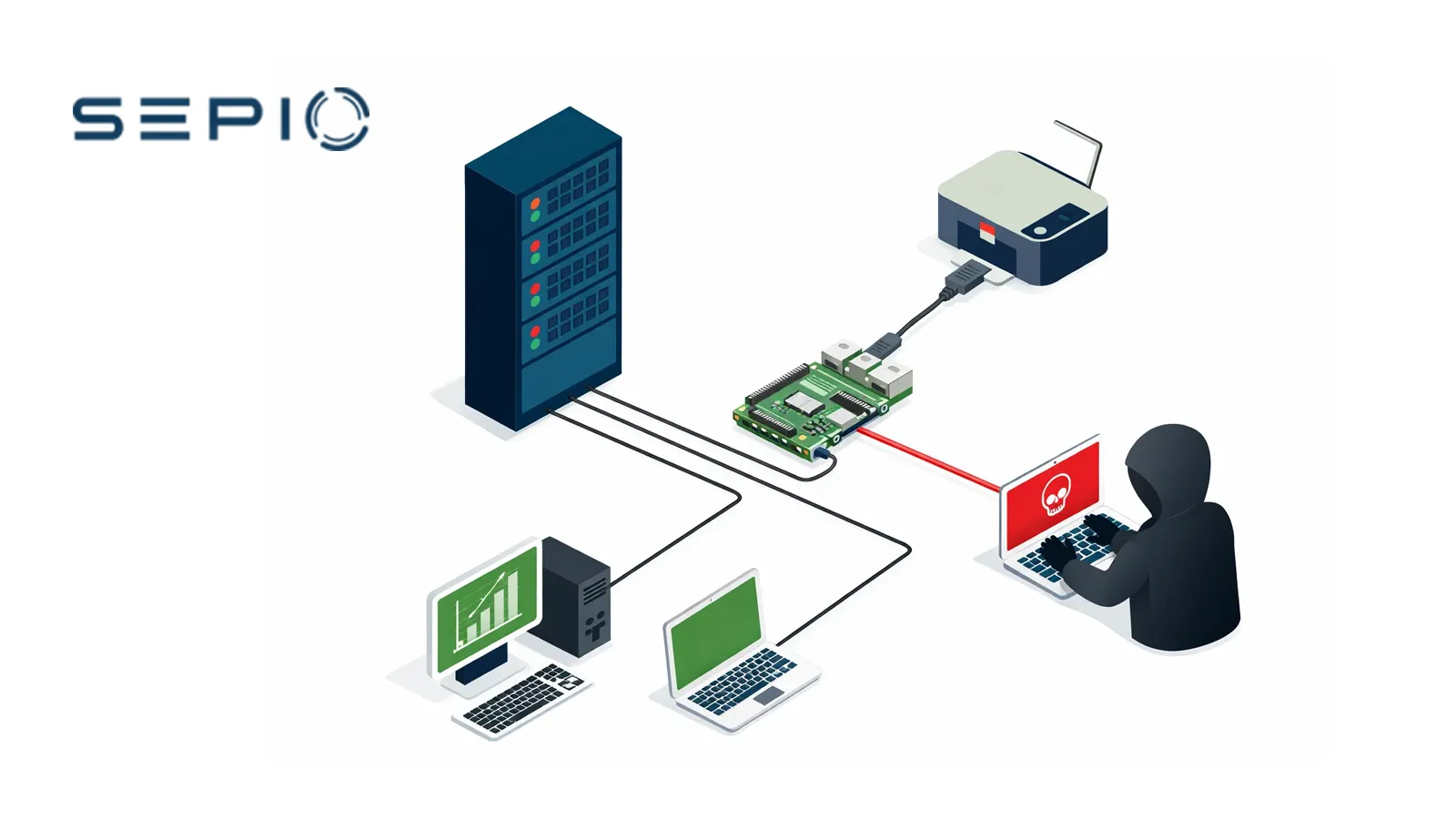 Printer Man-in-the-Middle Use Case